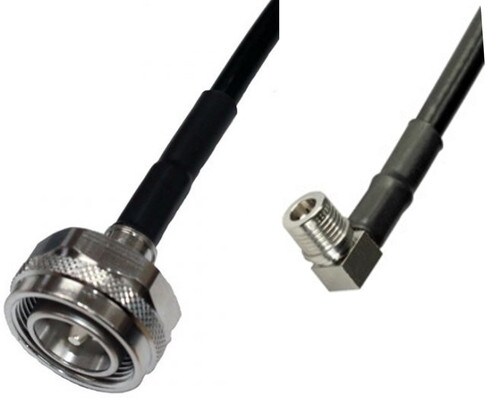 RFI Cable Lead Right Angle QMA(M)